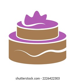 Logo-Design des Cake-Icons