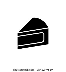 Cake icon logo design. Cake sign and symbol. Birthday cake icon