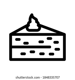 Cake icon or logo isolated sign symbol vector illustration - high quality black style vector icons
