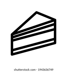 Kuchensymbol oder Logo einzeln auf Zeichen, Vektorgrafik - hochwertige Vektorsymbole in schwarzem Stil
