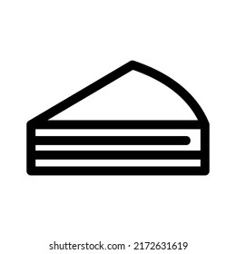 cake icon or logo isolated sign symbol vector illustration - high quality black style vector icons
