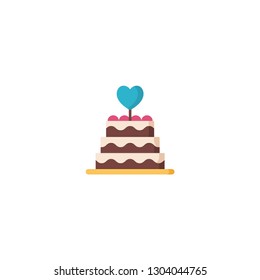 cake icon on white background