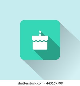 cake icon. cake sign

