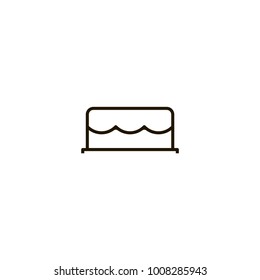cake icon. sign design