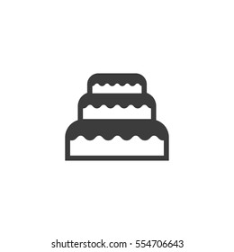 cake icon. sign design