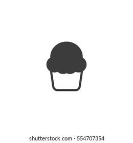 cake icon. sign design