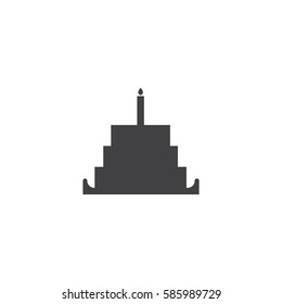 cake icon. sign design