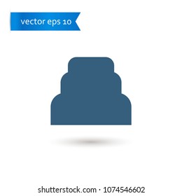 cake. cake icon. sign design. Vector EPS 10.