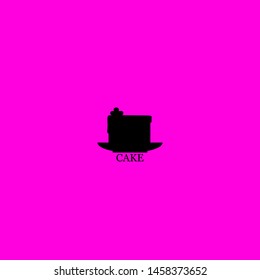 cake icon sign signifier vector