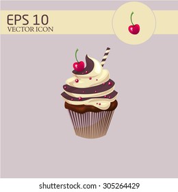 cake. cake. icon. sweetness