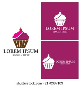 Cake icon and symbol template