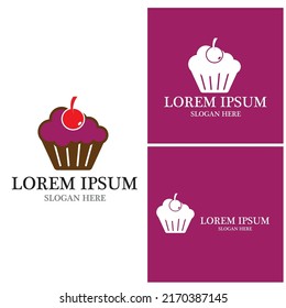 Symbol für Kuchen und Symbolvorlage