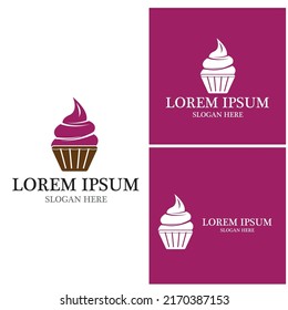Cake icon and symbol template