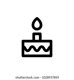 cake icon vector