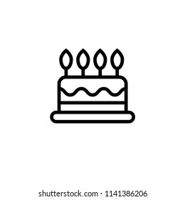 cake Icon vector