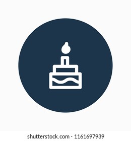 cake icon vector