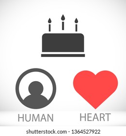 cake icon vector