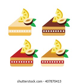 cake icon vector