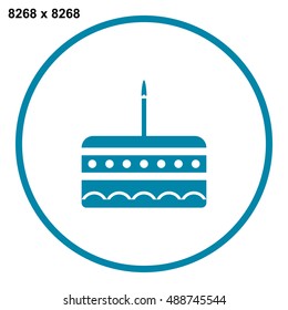 Cake Icon Vector