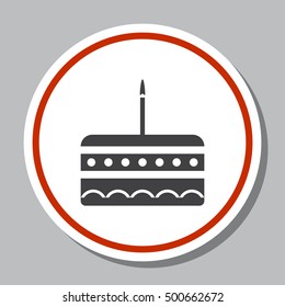 Cake Icon Vector