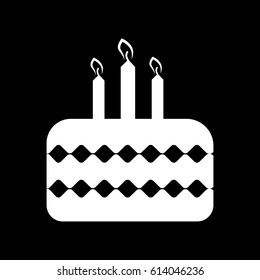 cake icon vector