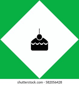 Cake  icon Vector design.