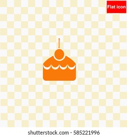 Cake  icon Vector design.