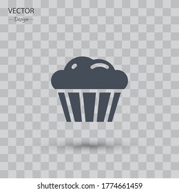 cake icon. Vector illustration EPS 10.