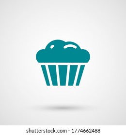 cake icon. Vector illustration EPS 10.