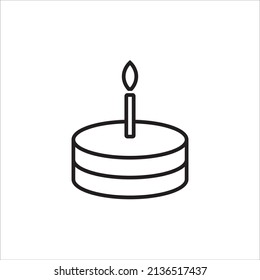 cake icon vector illustration symbol