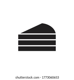 cake icon vector sign symbol isolated