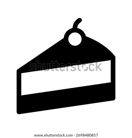 Cake Icon Vector Symbol Design Illustration