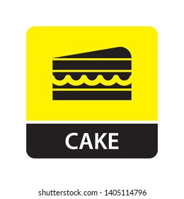 Cake icon for web and mobile