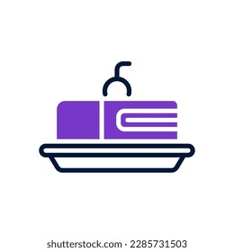 icono de pastel para tu diseño de sitio web, logotipo, aplicación, interfaz de usuario.