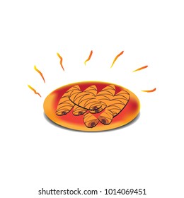 cake illustration for your business