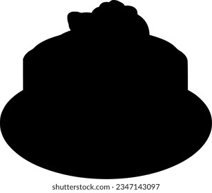 cake isolated vector silhouette icon