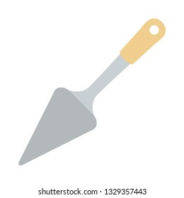 Cake knife flat icon.You can be used cake knife icon for several purposes like: websites, UI, UX, print templates, presentation templates, promotional materials, web and mobile phone apps