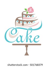 Premade Cake Logo Custom Logo Design Bakery Logo Sweets - Etsy | Cake logo  design, Cake logo, Bakery logo design