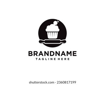 Cake logo, Cakes and Bakery icon logo design, food vector, bread vector, and symbol and icon food