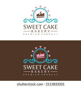 Cake Logo Design Template Download