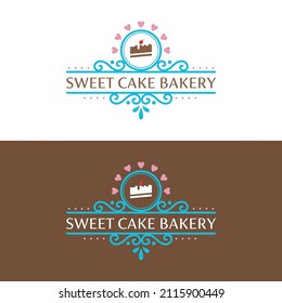 Cake Logo Design Template Download