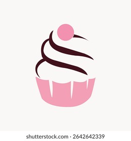 Cake logo graphic and vector design
