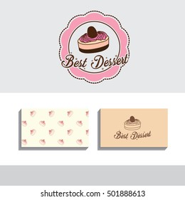 cake logo set