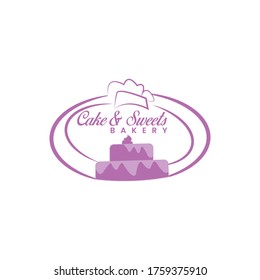 Cake Logo - Cake and Sweet Logo Template