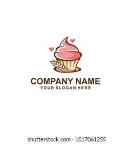 cake logo vector