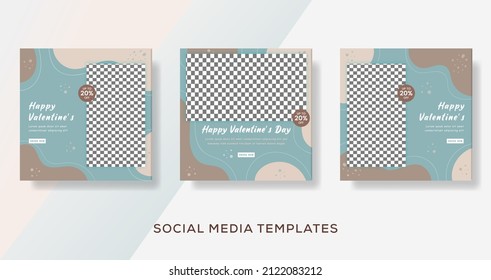 Cake menu banner for social media post template premium