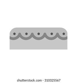 Cake, mince, sweet icon vector image. Can also be used for sweets and confectionery. Suitable for use on web apps, mobile apps and print media.