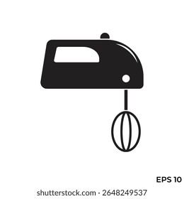 cake mixer flat icon vector