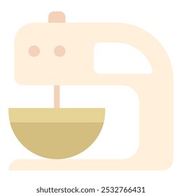 Ícone de Misturador de Bolo para web, app, infográfico, etc