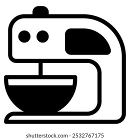 Cake Mixer icon for web, app, infographic, etc